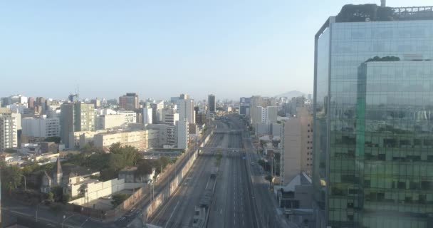 Vídeo Aervial Lima Perú Durante Bloqueo Pandémico Covid19 — Vídeos de Stock