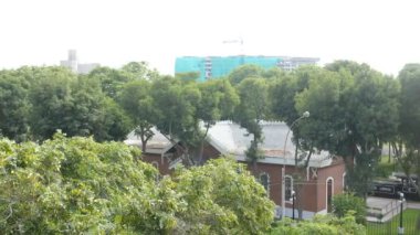 Miraflores, Lima Peru 'daki bir halk parkının videosu..