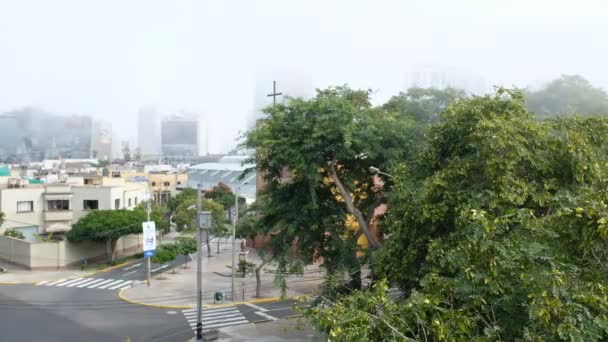 Video Parque Público Miraflores Lima Perú — Vídeos de Stock