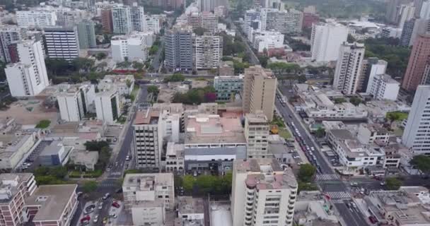 Vidéo Aérienne Lima Pérou Lima Capitale Pérou Côté Océan Pacifique — Video
