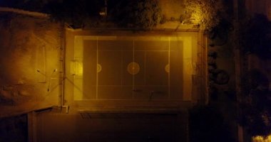 La Molina Bölgesi, Lima Peru 'da insansız hava aracı ile yapılan video..