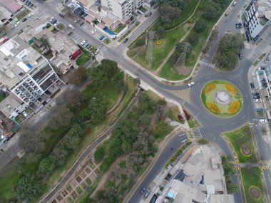 Lima Peru 'nun hava resmi.