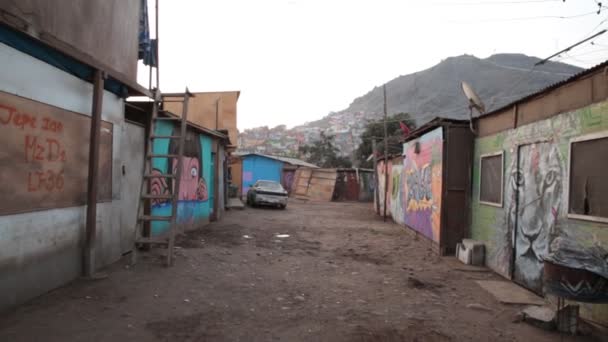 Video Cantagallo Comunidad Shipibo Conibo Lima Perú Barrio Rimac Cerro — Vídeos de Stock