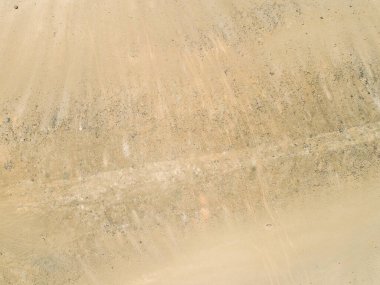 Peru 'da çölün hava görüntüsü. İHA ile yapılan resim.