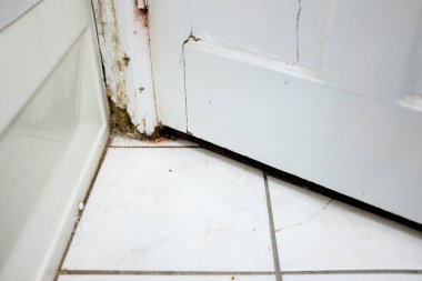 İnşaattaki beyaz detay görüntüsü. Arkaplan dokusu.