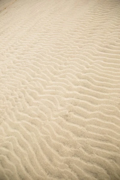 Изображение Песка Пляже Текстура Земле Вызванная Водой Ветром — стоковое фото