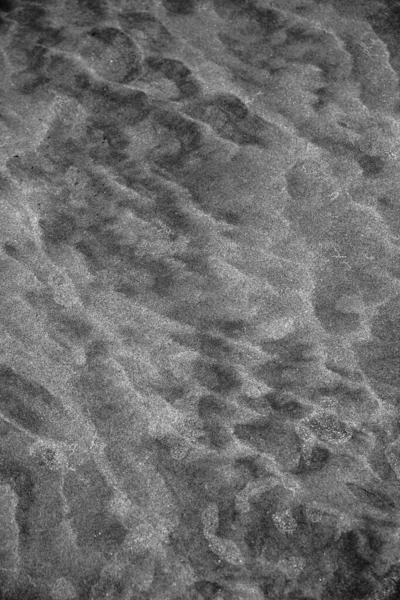 Afbeelding Van Zand Het Strand Textuur Grond Veroorzaakt Door Water — Stockfoto