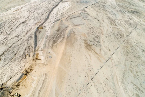 Aerial Iamge Desetu Lima Peru River Bed — Zdjęcie stockowe