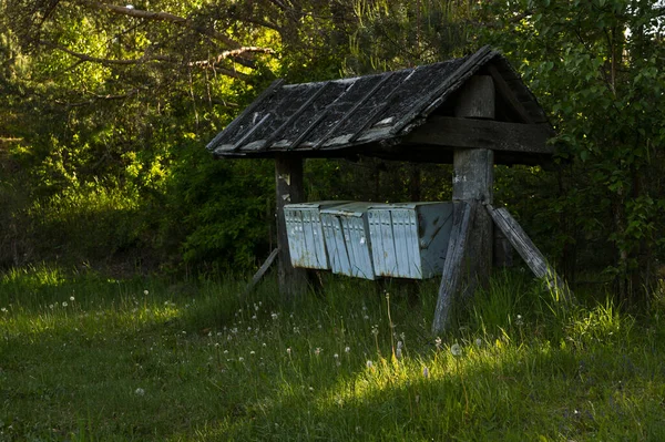 Mailboxes Village — Stock Photo, Image