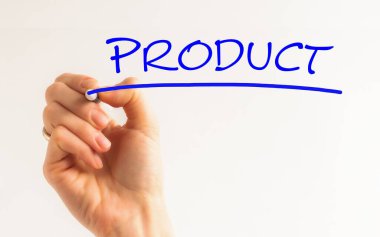 Saydam silme tahtasında mavi işaretli el yazısı kalitesi.