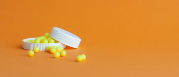 Los Comprimidos Blister Frasco Gris Antiseptikum Encuentran Acero Lugar Para —  Fotos de Stock