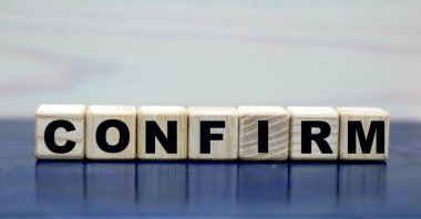 çok güzel bir arka planda tahta küplerin konsept sözcüğü