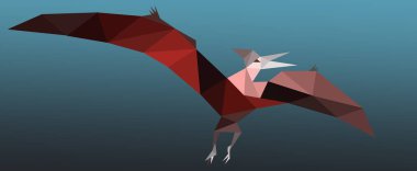 Origamide bir pteranodon