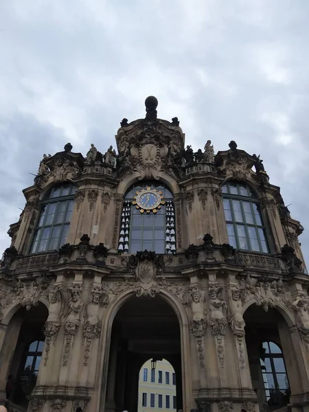 Zwinger Αυλή Κολώνες — Φωτογραφία Αρχείου