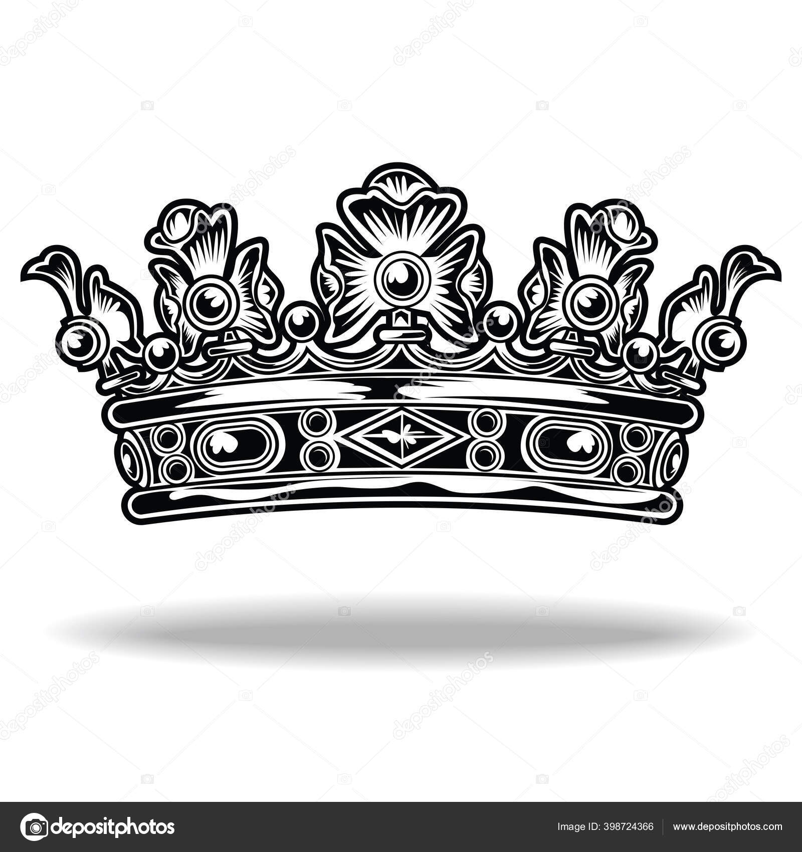 black queen crown