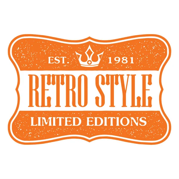 Vintage Retro Badge Label Design Collection Vector Set Eps — стоковый вектор