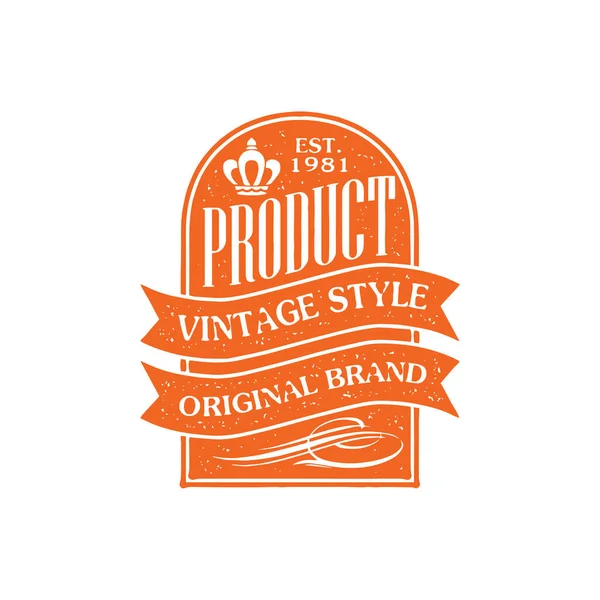 Vintage Retro Badge Label Design Collection Vector Set — стоковый вектор