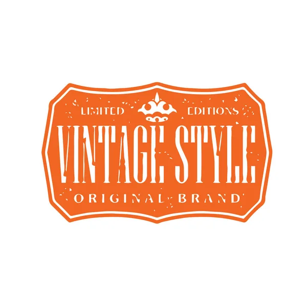 Vintage Retro Badge Label Design Collection Vector Set — 스톡 벡터