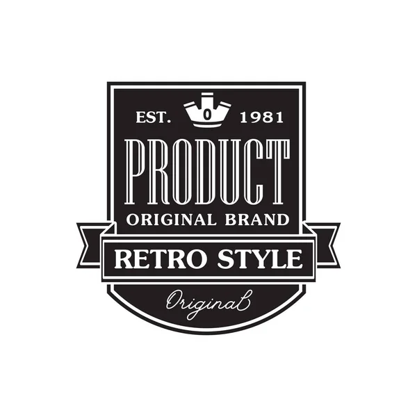 Vintage Retro Badge Label Design Collection Vector — 스톡 벡터
