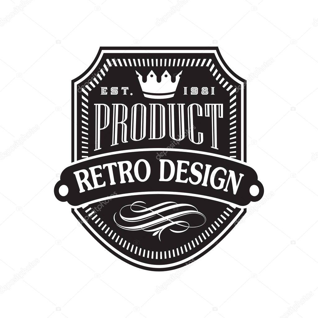 vintage and retro badge Label design collection vector 