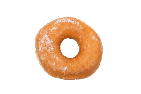 Donuts Een Witte Achtergrond — Stockfoto