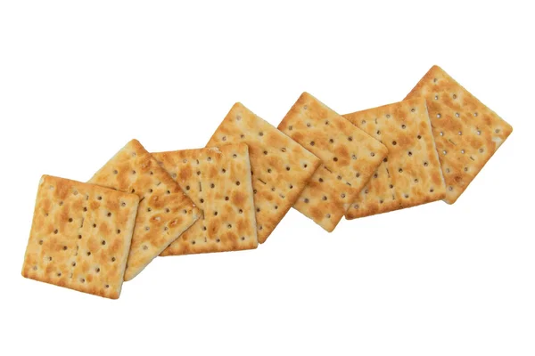 Cracker White Background — Stock Photo, Image