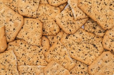 Kuzey yosunlu krakerin yüzeyi.