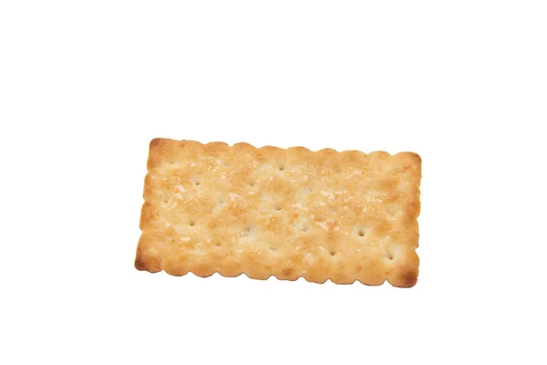 Kekse Auf Weißem Hintergrund — Stockfoto