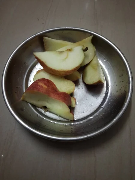 Régime Alimentaire Pomme Après Gym Localisation Pune Maharashtra Inde — Photo