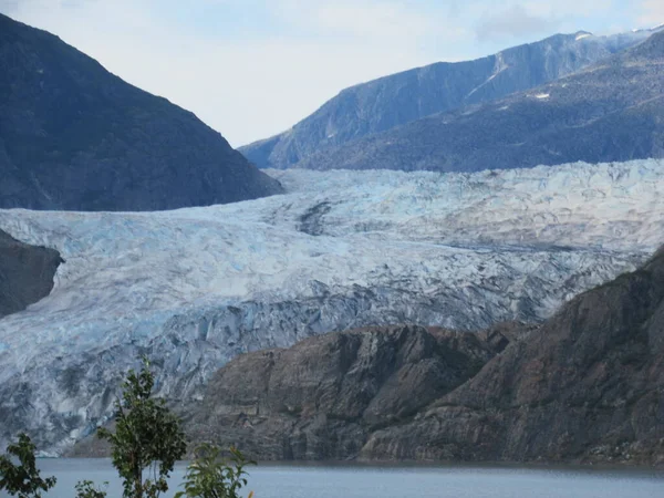 Sebuah Gletser Alaska — Stok Foto