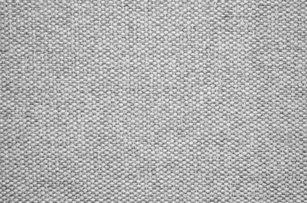 Close Tecido Texturizado Cinza Macro Tiro Estofos Cinza Para Móveis — Fotografia de Stock