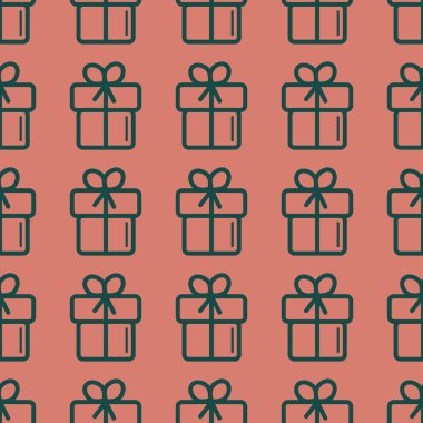 Modern düz tarzda düğün arka plan dikişsiz vektör deseni