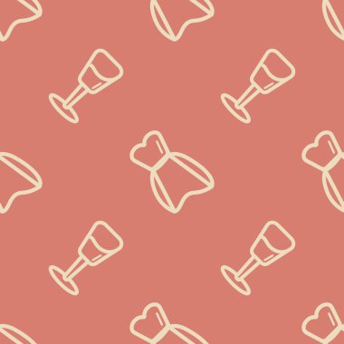 Modern düz stilde düğün arkaplanı kusursuz desen