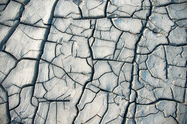 Dry Cracked Earth Texture Background Dry Land Surface Rain Long — Stock Photo, Image