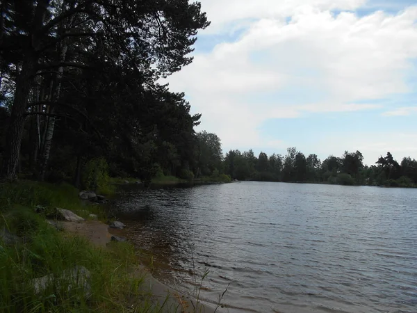 Vuoksa Banco Prizersk — Foto de Stock