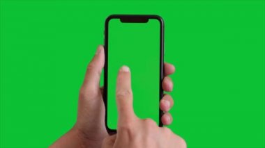 10 Akıllı Telefon El Hareketi, Yeşil Ekran