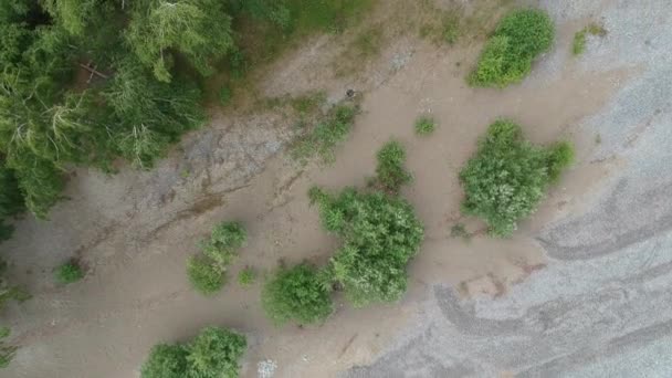 Valleien Van Altai Bergen Rivieren Bossen Velden Meren Zonsondergang Achtergrond — Stockvideo