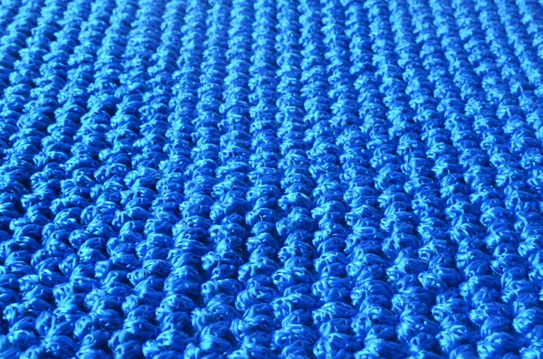 Pletená Textura Zblízka Barevná Textilie Pletená — Stock fotografie