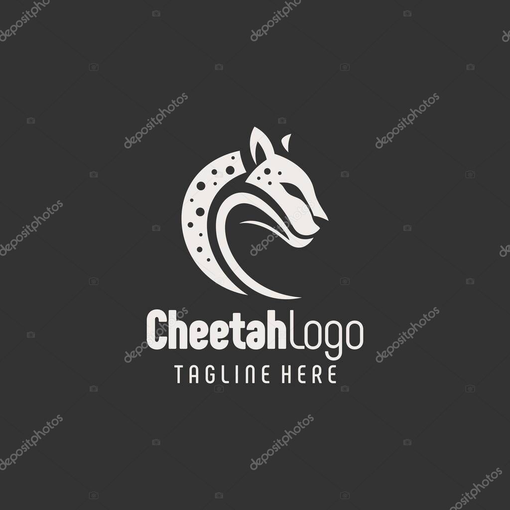 Classic Black White Cheetah Artwork