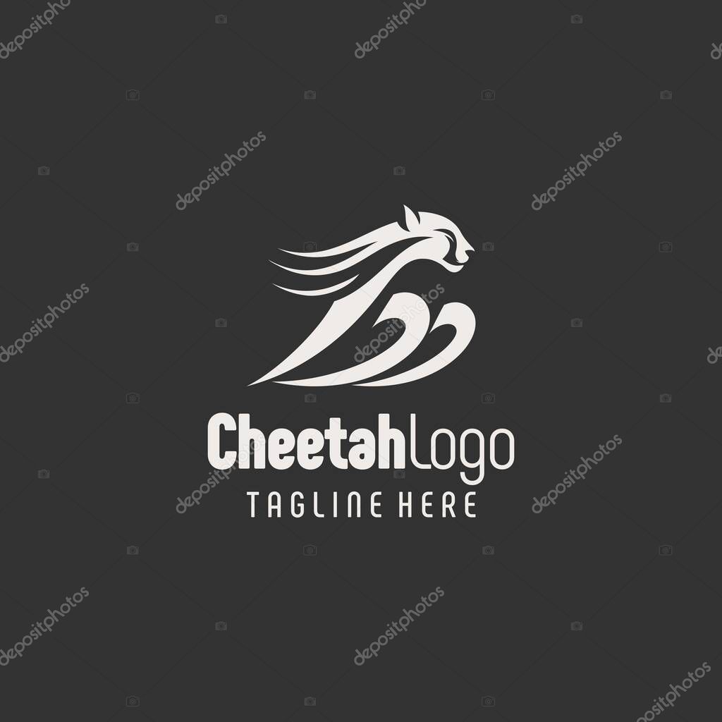 Creative Black White Cheetah Branding
