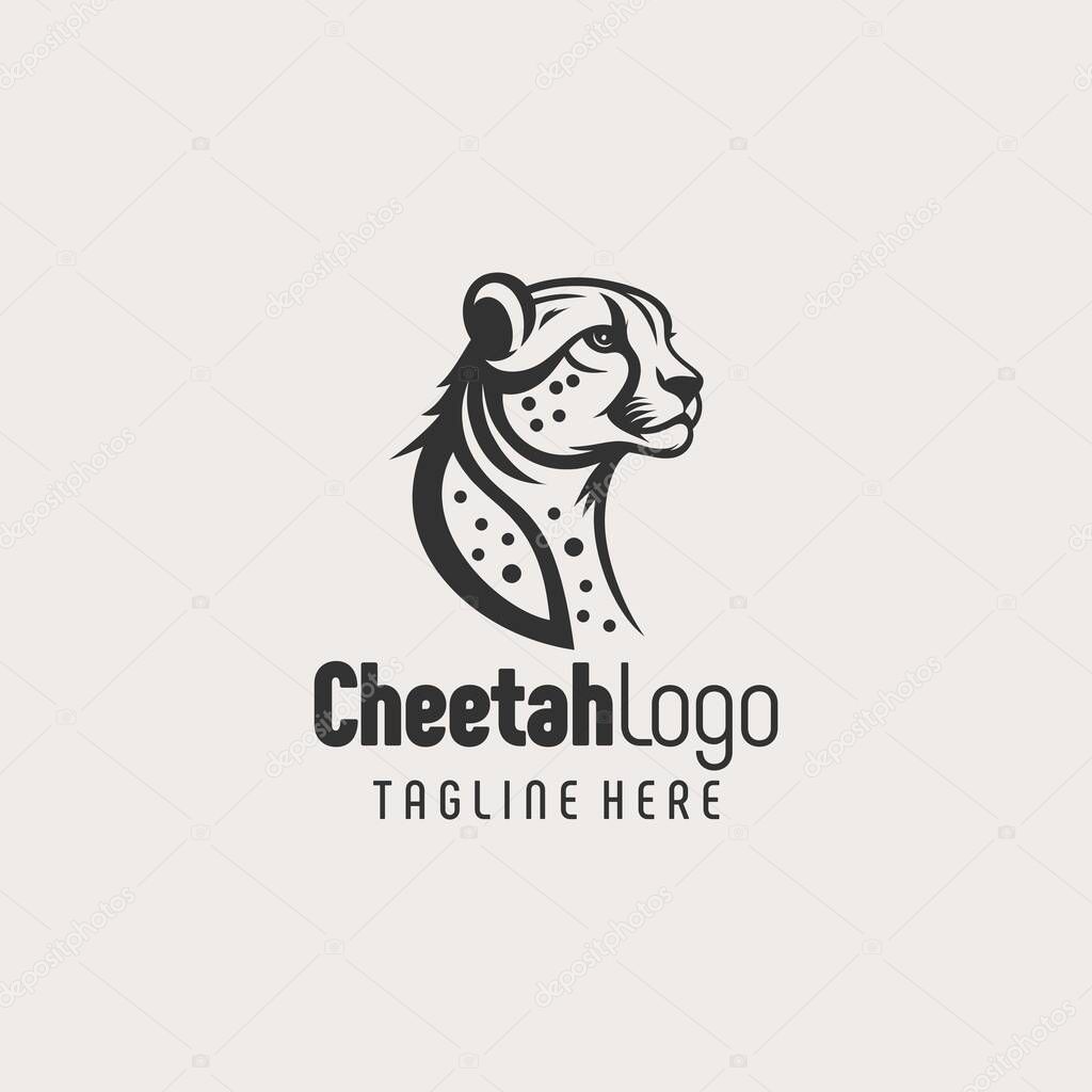 Strong Cheetah Logo Business Design