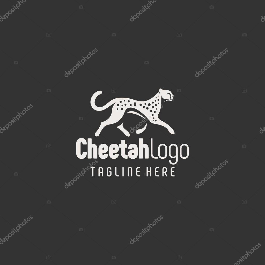 Iconic Cheetah Branding Logo Design