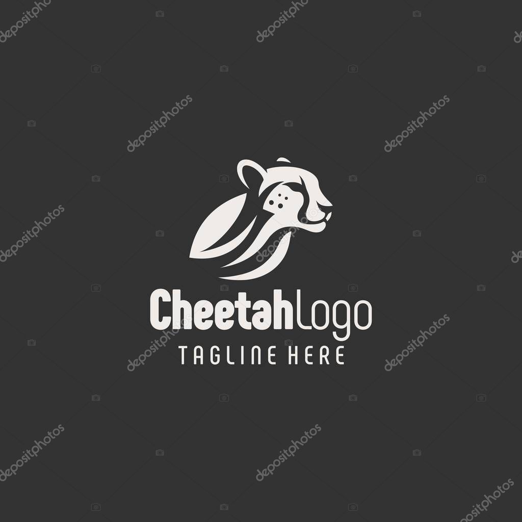 Elegant Cheetah Branding Logo Concept