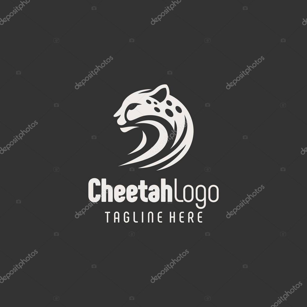 Luxury Cheetah Identity Logo Design