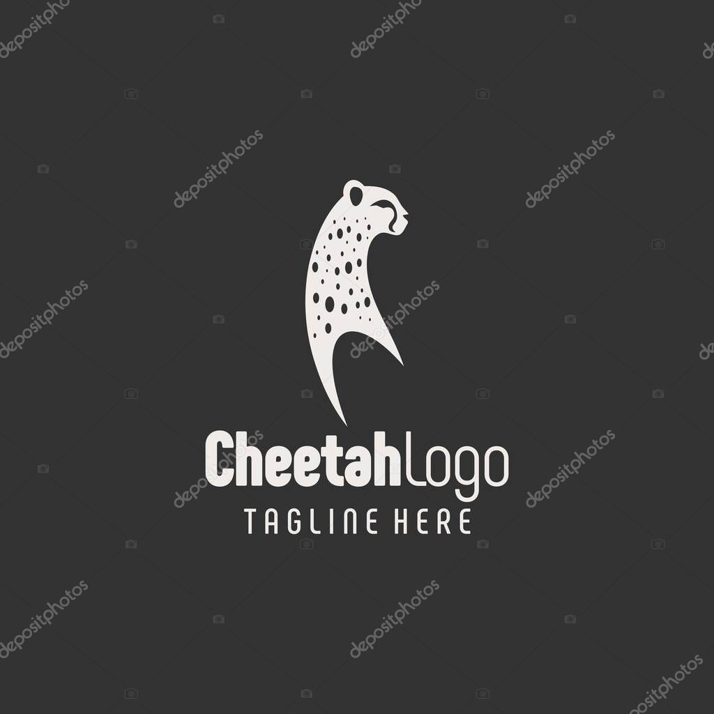 Modern Cheetah Branding Logo Icon