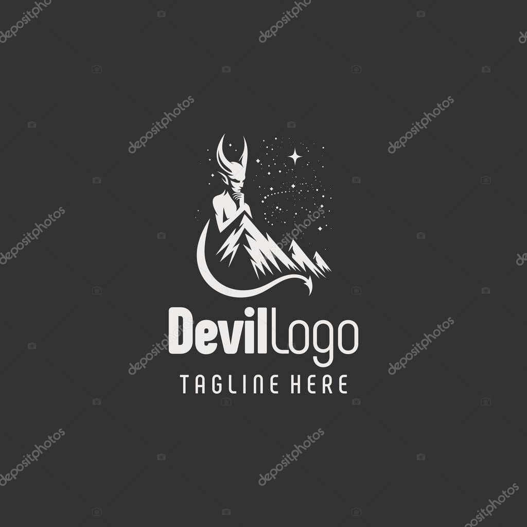 Iconic Devil Mark Logo Design