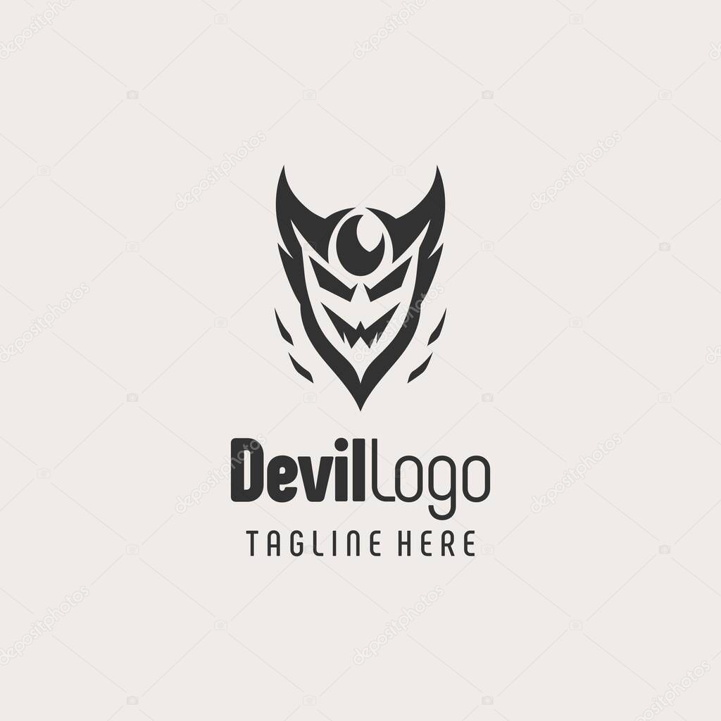Premium Devil Branding Logo Symbol