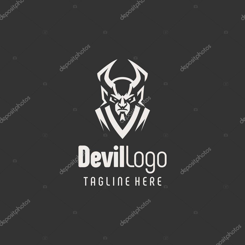 Original Black White Devil Symbol
