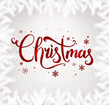 Yılbaşı ve yeni yıl arkaplanlarında kar taneleri, ışık ve yıldızlı kış manzaraları var. Xmas kartı. Vektör İllüstrasyonu