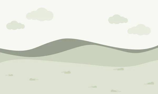 yumuşak yeşil renk alan çim çizgi film doğa sahne